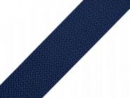 Gurtband 25mm dunkelblau 10m