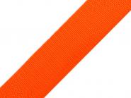 Gurtband 25mm orange 25m