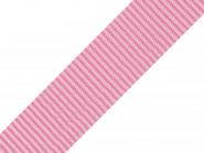 Gurtband 25mm rosa 10m